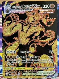 Single Strike Urshifu VMAX TG29/TG30 Brilliant Stars Trainer Gallery Pokemon TCG - Image 1