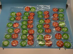 Pokemon TCG Official Acrylic Poison and Burn Condition Marker lot of 33 sets - Image 1