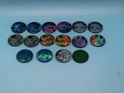 Pokemon Small Plastic 81 Coin Lot- Official TCG Game Markers Never Been Used - Image 5