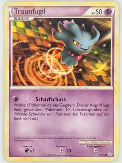 Misdreavus 54/95 Pokemon - German HGSS Unleashed MP - Image 1