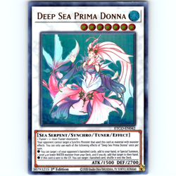 Yugioh Deep Sea Prima Donna ETCO-EN042 1st Edition Ultra Rare Holo - NM 💎 - Image 1
