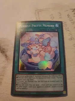 Yugioh! Purrely Pretty Memory - RA02-EN072 - Super Rare - 1st Edition Near Mint, - Image 1