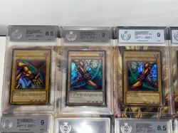 Yugioh Oldschool Secret/Ultimate/Ghost Rare PSA PGS 8-9 Sammlung Set - Image 3