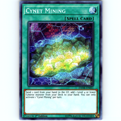 Yugioh Cynet Mining DANE-EN051 1st Edition Secret Rare Holo - VLP-NM 💎 - Image 1