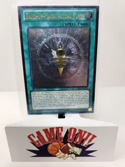 YuGiOh Rank-Up-Magic Astral Force LVAL-EN059 1st Edition Ultimate Rare LP - Image 1