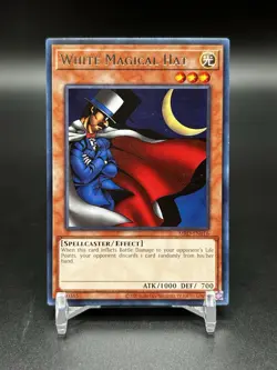 Yugioh! White Magical Hat - MRD-EN016 - Rare - Unlimited 25th Anniversary Editio - Image 1