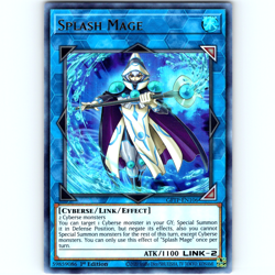 Yugioh Splash Mage GFTP-EN106 1st Edition Ultra Rare Holo - NM 💎 - Image 1