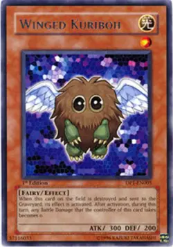 Winged Kuriboh - DP1-EN005 - Rare - Unlimited Edition NM YuGiOh! Duelist Pack 1 - Image 1