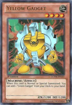 Yellow Gadget - LCYW-EN041 - Ultra Rare - 1st Edition NM YuGiOh! Legendary Coll - Image 1