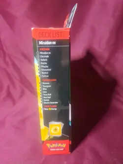 Pokemon Miraidon EX Battle Deck New/ Factory Sealed - Image 5