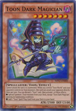 Toon Dark Magician - MP17-EN083 - Super Rare - 1st Edition NM YuGiOh! 2017 Mega - Image 1