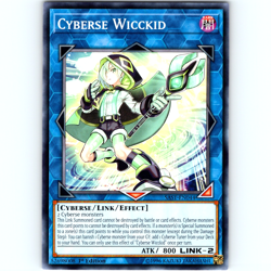 Yugioh Cyberse Wicckid SAST-EN044 1st Edition Common - NM 💎 - Image 1