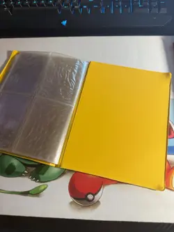 RARE Vintage Red Pokemon Gotta Catch 'Em All Binder Card Album Pikachu Lot of 3 - Image 5