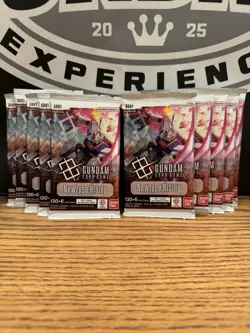10x GUNDAM CARD GAME: Newtype Rising Booster Packs GD01 ENGLISH | New Sealed ✅ - Image 1