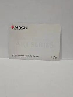 Blex, Vexing Pest Art Card Art Series: Strixhaven Regular - Image 2