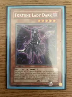 Yu-gi-oh Fortune Lady Dark SOVR-EN011 NM 1st Edition Rare Card - Image 1