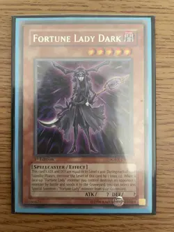 Yu-gi-oh Fortune Lady Dark SOVR-EN011 NM 1st Edition Rare Card - Image 2