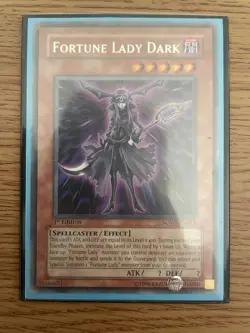 Yu-gi-oh Fortune Lady Dark SOVR-EN011 NM 1st Edition Rare Card - Image 3