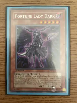 Yu-gi-oh Fortune Lady Dark SOVR-EN011 NM 1st Edition Rare Card - Image 4