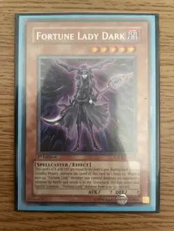 Yu-gi-oh Fortune Lady Dark SOVR-EN011 NM 1st Edition Rare Card - Image 5