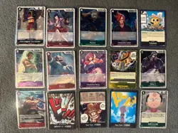 One Piece Card Game 40 Card Lot Secret Rare Holo’s Don Cards - Image 2