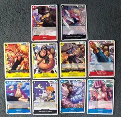 One Piece Card Game 40 Card Lot Secret Rare Holo’s Don Cards - Image 4