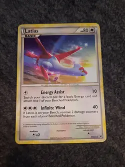 Latias HGSS10 Black Star Promo Holo Rare Pokemon Card - Image 1