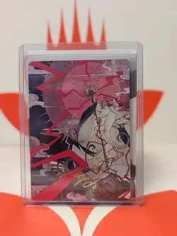 Summon Esper Ramuh - Art Card 40/53 - Gold Foil Stamp Signature - FF x MTG - Image 1
