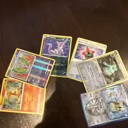 Pokemon TCG Assorted Card Lot Vintage - 6 cards! NM - Image 1