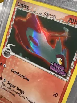 Latias EX Holon Phantoms 21/110 Rev. Foil Stamped Pokemon Card 2006. PSA MINT 9 - Image 3
