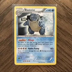 Blastoise 31/149 rare non holo boundaries crossed pokemon card nr mint TCG - Image 1