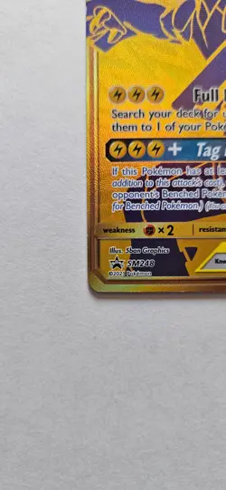 Pikachu & Zekrom GX - SM248 - Pokemon Sun & Moon Promo Ultra Rare Card NM - Image 4