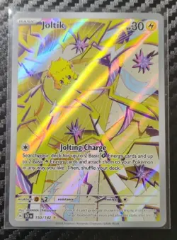 Joltik 150/142 Stellar Crown IR Holo Pokemon Card NM Condition - Image 1