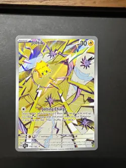 Joltik 150/142 Stellar Crown IR Holo Pokemon Card NM Condition - Image 1