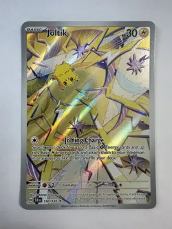 Joltik 150/142 Stellar Crown IR Holo Pokemon Card NM Condition - Image 1