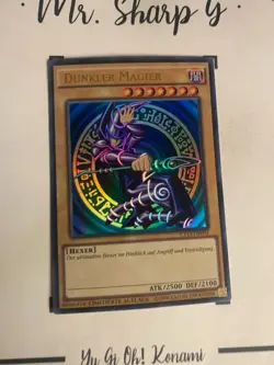 DUNKLER MAGIER -LIMITIERTE AUFLAGE CT13-DE003 DE Yu-Gi-Oh! CARD ULTRA RARE HOLO* - Image 4