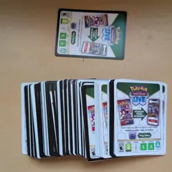 100x Pokemon Trading Card Game Live Silver Tempest + ETB Code Cards - Image 1