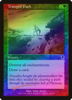 Tranquil Path FOIL Apocalypse NM Green Common MAGIC GATHERING CARD ABUGames - Image 1