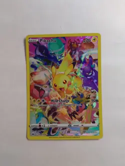 Pikachu Wild Charge Pokemon Card 160/159 Collectors Cards - Image 1