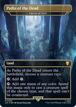 Paths of the Dead - Cavern of Souls (Surge Foil) -Foil Near Mint MTG - Image 1