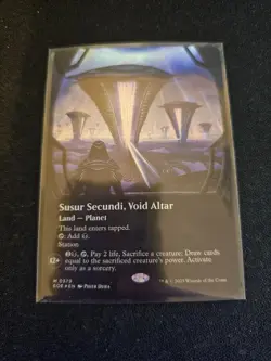 Susur Secundi, Void Altar Borderless Galaxy FOIL MTG EoE NM/M - Image 1