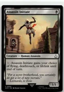 Assassin Initiate 22 Near Mint MTG | Buy 10 Get 10 Free - Image 1