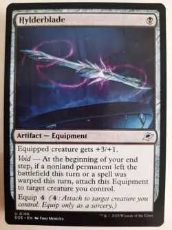 Hylderblade #0106 Edge of Eternities MTG Magic NM X 3 Copies - Image 3
