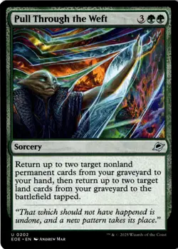 Pull Through the Weft Non-Foil Edge of Eternities 202 NM MTG - Image 1