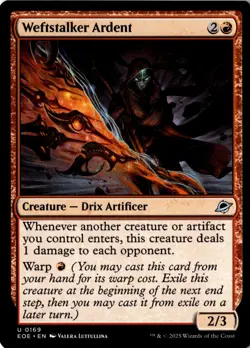 Weftstalker Ardent Non-Foil Edge of Eternities 169 NM MTG - Image 1