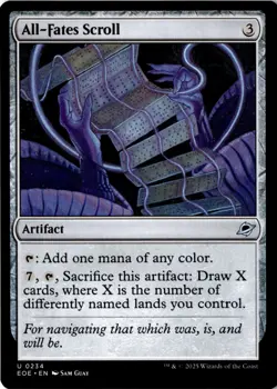 All-Fates Scroll Non-Foil Edge of Eternities 234 NM MTG - Image 1