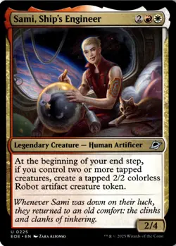 Sami, Ship's Engineer Non-Foil Edge of Eternities 225 NM MTG - Image 1