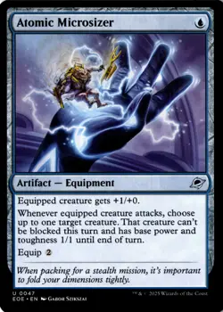 Atomic Microsizer Non-Foil Edge of Eternities 47 NM MTG - Image 1