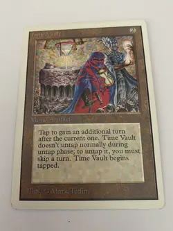 MTG Time Vault Unlimited Magic the Gathering - Image 1