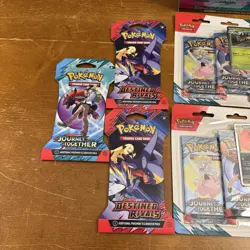Pokemon Lot Sealed Destined Rivals Journey Together Elite Trainer Box ETB Packs - Image 3